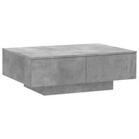 vidaXL Măsuță de cafea, gri beton, 90x60x31 cm, PAL
