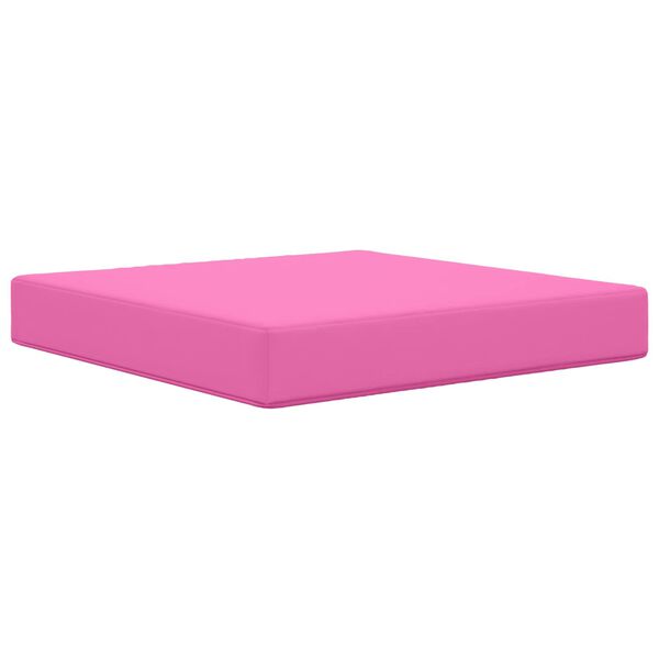 vidaXL Perna pentru canapea de exterior 3 pcs Roz Poliester