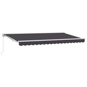 vidaXL Cadru de copertină Antracit 350 x 200 cm