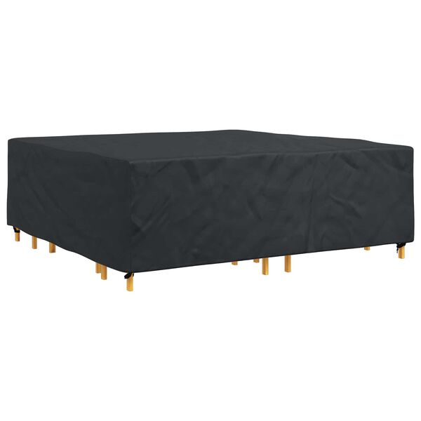 vidaXL Husă pentru mobilă Simplu Negru 235 x 235 x 70 cm 420D