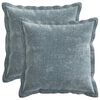 vidaXL Husă pentru pernă 2 buc. HOUTEN Albastru deschis 40 x 40 cm