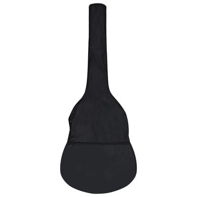 vidaXL Husă de chitară pentru chitară clasică , 3/4 , negru , 99,5x36,5 cm , material textil