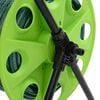 vidaXL Cărucior tambur furtun verde set racorduri furtun 0,5" 50 m PVC