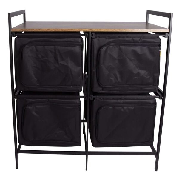 Bo-Camp Dulap de gătit &bdquo;Lawton&rdquo;, negru