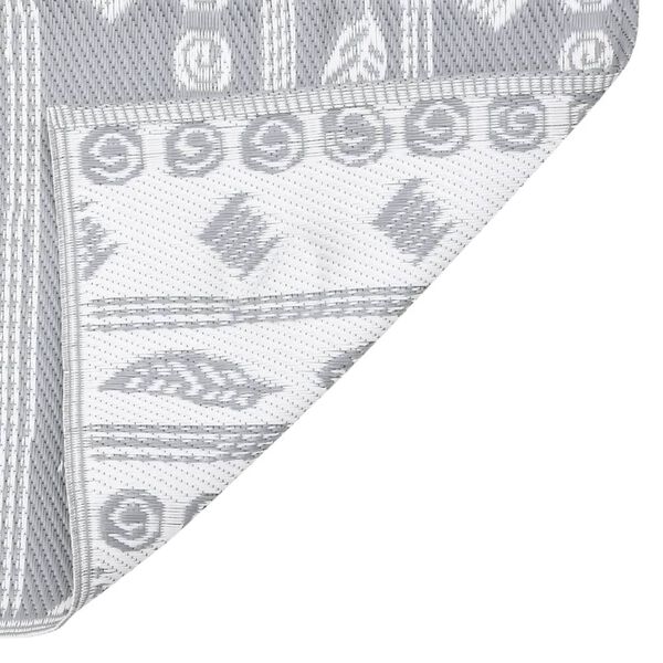 vidaXL Covor de exterior, ARAKIL gri, 120x180 cm, PP