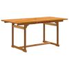 vidaXL Set mobilier de grădină, 5 piese, lemn masiv acacia/textilenă
