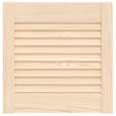 vidaXL Ușă de dulap cu design lambriu, 39,5x39,4 cm, lemn masiv de pin