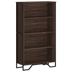 vidaXL Bibliotecă, stejar maro, 80x31x137,5 cm, lemn prelucrat