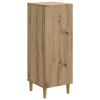 vidaXL Bufet Stejar Artizanal 33 x 34,5 x 90 cm Lemn prelucrat