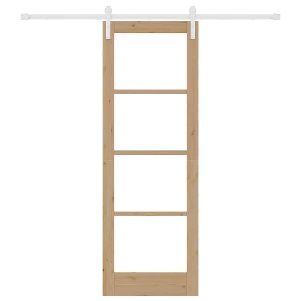 vidaXL Ușă glisantă ORKDAL natural 73,5 x 211 cm