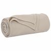 vidaXL Pături de aruncat 6 pcs Bej 240 x 220 cm Molton