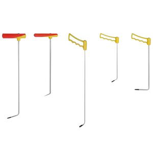 vidaXL Set reparații deformări auto fără vopsea, 5 piese, oțel elastic