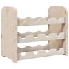 vidaXL Suport de vinuri, 43x25x37 cm, lemn masiv de pin