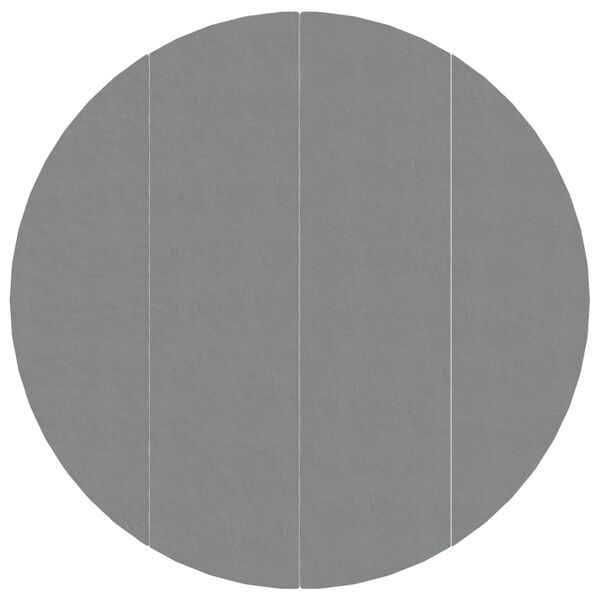 vidaXL Acoperire geotextil piscină, gri deschis, Ø500 cm, poliester