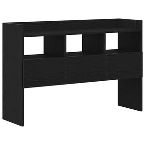 vidaXL Bufet Stejar Negru 105 x 30 x 70 cm Lemn prelucrat
