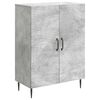 vidaXL Bufet Gri Beton 66 x 34,5 x 89,5 cm Lemn prelucrat