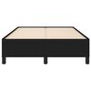 vidaXL Cadru de pat fără saltea, negru, 120x200 cm, textil