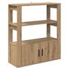 vidaXL Bufet stejar artizanal 30 x 80 x 90 cm Lemn compozit