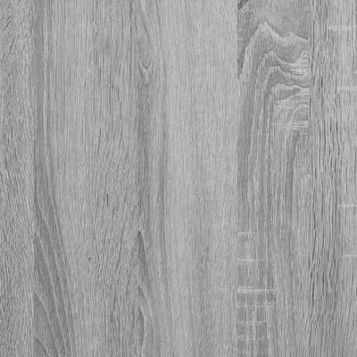 vidaXL Măsuță consolă, gri sonoma, 75x32x75 cm, lemn prelucrat