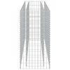 vidaXL Strat &icirc;nălțat gabion, 180 x 50 x 100 cm, oțel galvanizat