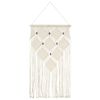 vidaXL Cuier de perete din macrame, 40x80, bumbac