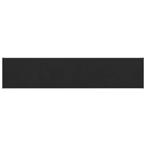 vidaXL Prag de fereastră Negru cu fibră de lemn 140 x 35 x 4,5 cm PVC