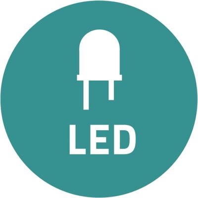 RIDDER Oglindă de machiaj Shuri, comutator tactil cu LED