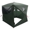 vidaXL Cort de v&acirc;nătoare cu acoperiș Verde Army 143 x 143 x 165 cm