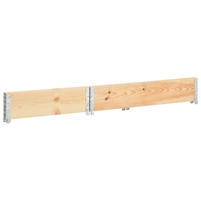 vidaXL Ramă pentru paleți, 50 x 100 cm, lemn masiv de pin