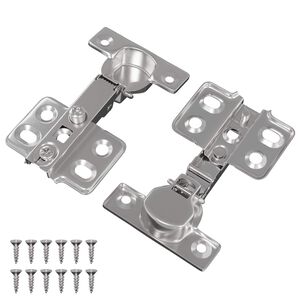vidaXL Hinge 2 buc. Nichel 85 x 52,5 x 9,5 mm Fier
