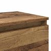vidaXL Dulap de noapte Lemn vechi 40 x 35 x 50 cm Lemn compozit