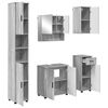 vidaXL Set de mobilier pentru baie 5 buc. Gri Sonoma 61 x 35 x 64 cm