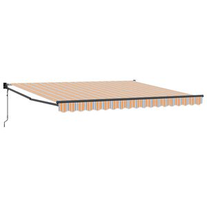 vidaXL Cortina Retractabilă Manual Multicolour 400x300 cm țesătură
