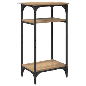vidaXL Masă laterală Stejar Artizanal 40 x 30 x 75 cm Lemn prelucrat