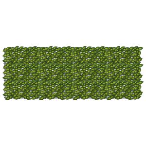 vidaXL Ecran de balcon cu frunze Verde și galben 200 x 75 cm