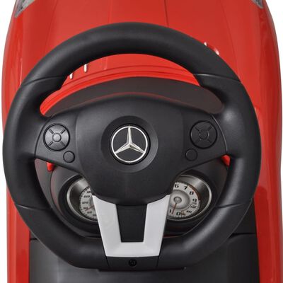 Cars Mașină pentru copii Mercedes Benz, acționare cu piciorul, roșu