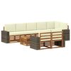 vidaXL Seturi de canapele Lemn Solid de Acacia