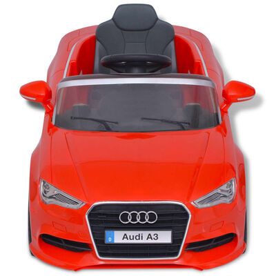 vidaXL Mașină electrică Audi A3 cu telecomandă, roșu