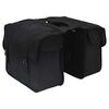 vidaXL Geantă de bicicletă Negru 40 x 18,5 x 35 cm Poliester
