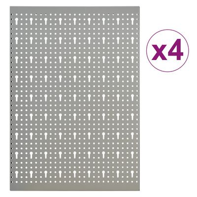 vidaXL Panouri de scule pentru perete, 4 buc., 40 x 58 cm, oțel