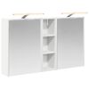 vidaXL Set dulap baie 3 buc. 106 x 16 x 62,5 cm Lemn prelucrat