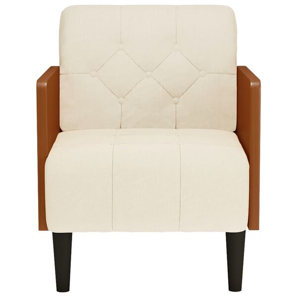 vidaXL Canapea Scaun cu cotiere, 55 cm, in