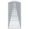 vidaXL Coș gabion cu capac, 1000x50x100 cm, fier galvanizat