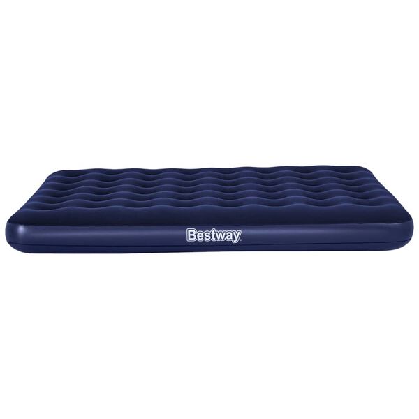 Bestway Saltea gonflabilă catifelată, 203 x 152 x 22 cm, 67003