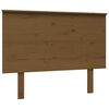 vidaXL Tăblie de pat, maro miere, 104x6x82,5 cm, lemn masiv de pin