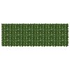 vidaXL Ecran de balcon cu frunze Verde 300 x 100 cm