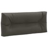 vidaXL Perna pentru spatele paletului VIANEN 100% Polyester Antracit