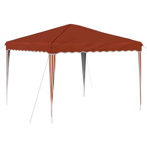 vidaXL Cort de Petrecere Pop-up 288 x 288 x 245 cm Terracota