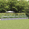 vidaXL Jardinieră Gri deschis 480 x 50 x 45 cm Oțel Galvanizat