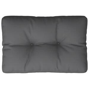 vidaXL Pernă de paleți, antracit, 50x40x12 cm, material textil